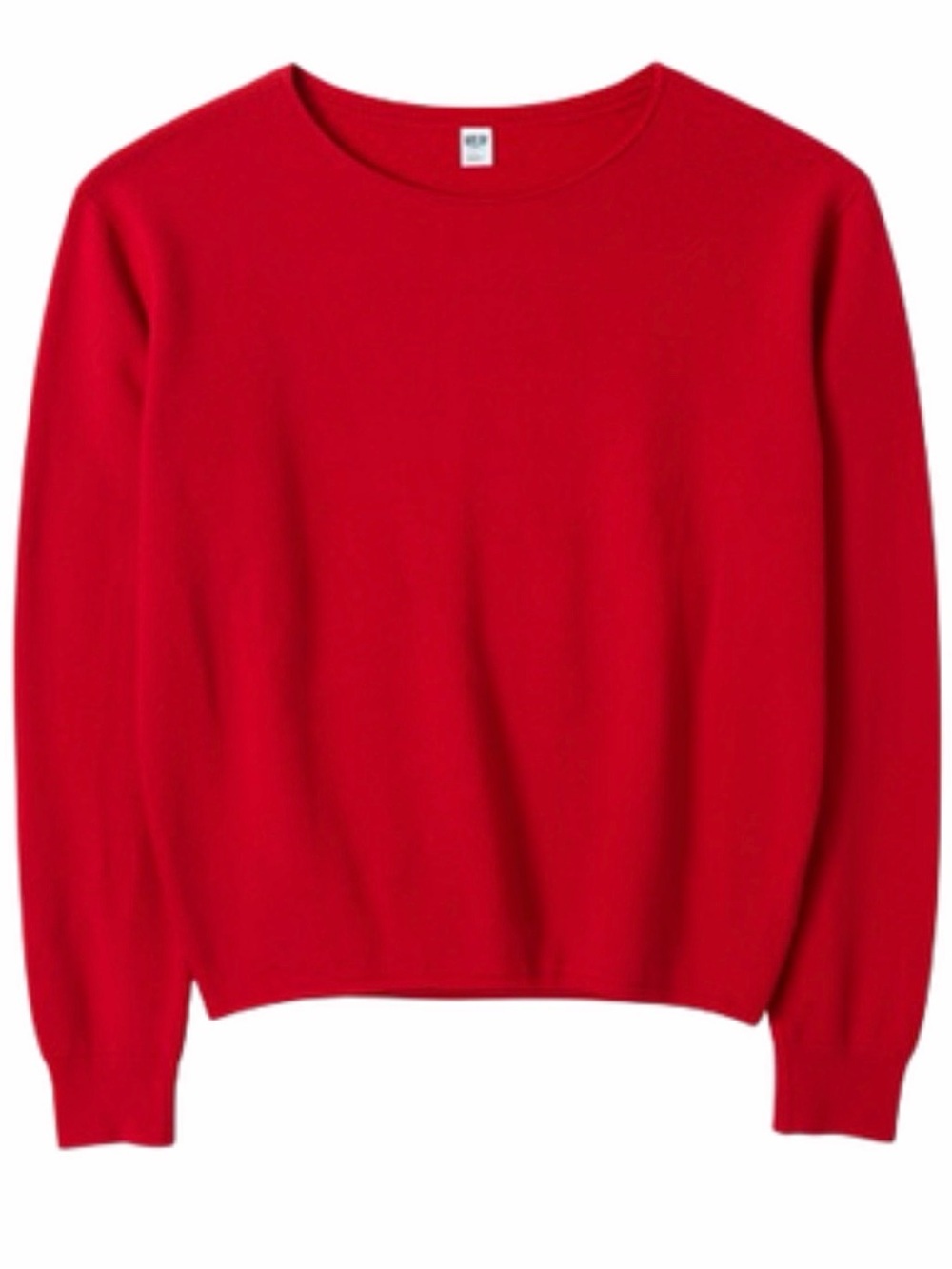 Uniqlo Women's Crewneck Sweater in Red